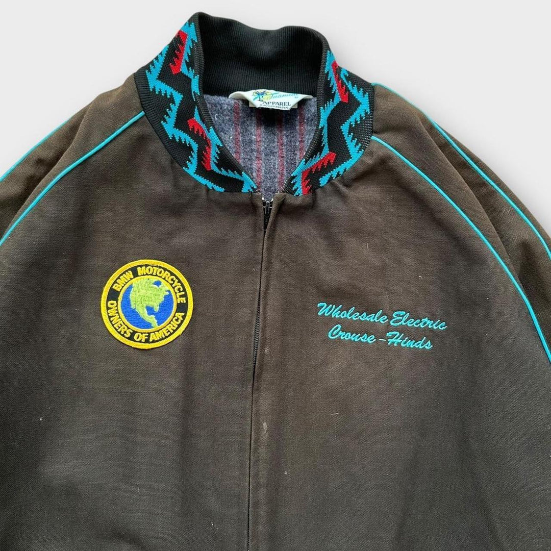 Jaqueta bomber BMW vintage - XL