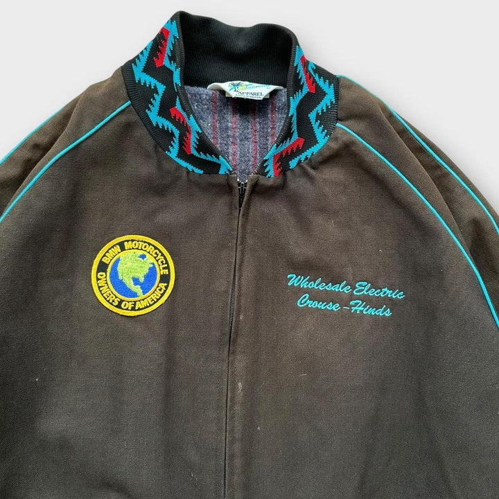 Jaqueta bomber BMW vintage - XL