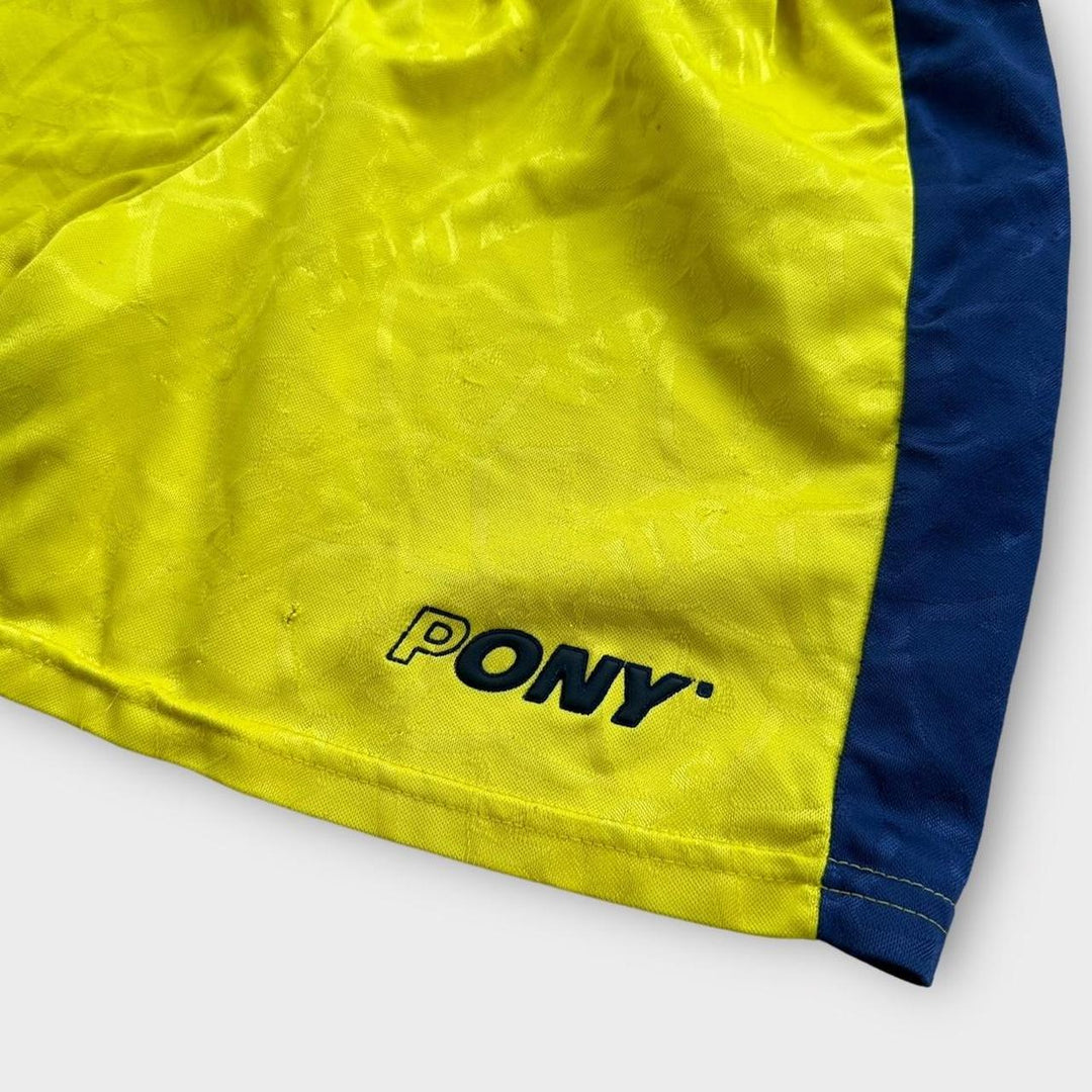 Shorts vintage do Tottenham - meninos grandes (cabem como um XS)