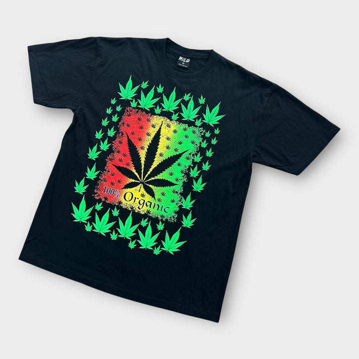 Camiseta com estampa Weed - XL