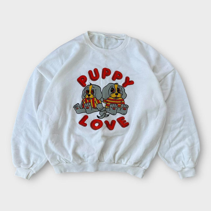 Moletom gráfico dos anos 80 - médio