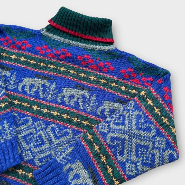 Suéter de malha vintage Eddie Bauer - médio