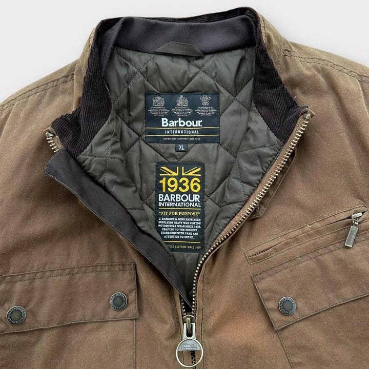 Jaqueta de cera internacional Barbour - XL