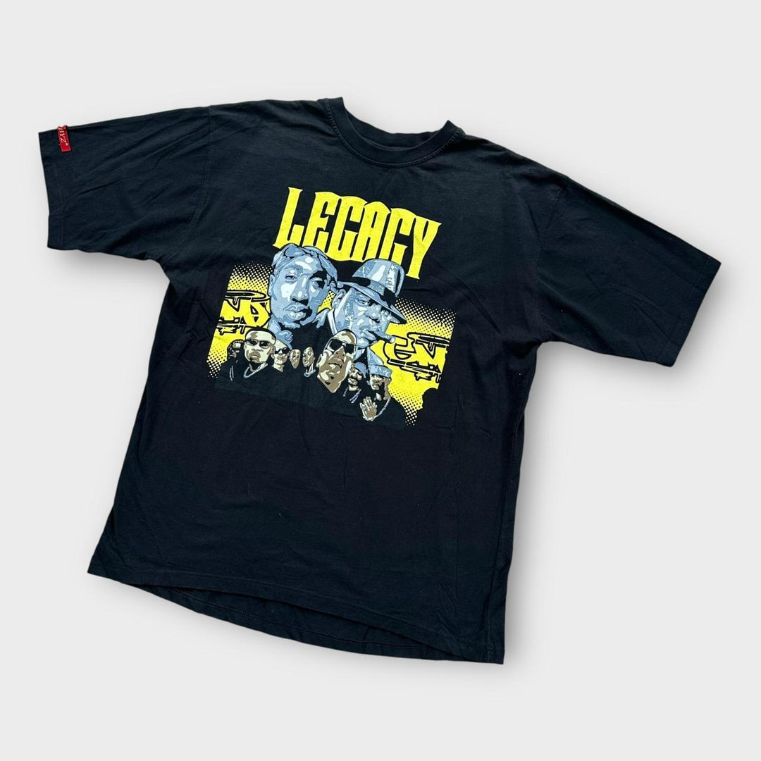 Camiseta estampada vintage Tupac & Biggie - XL