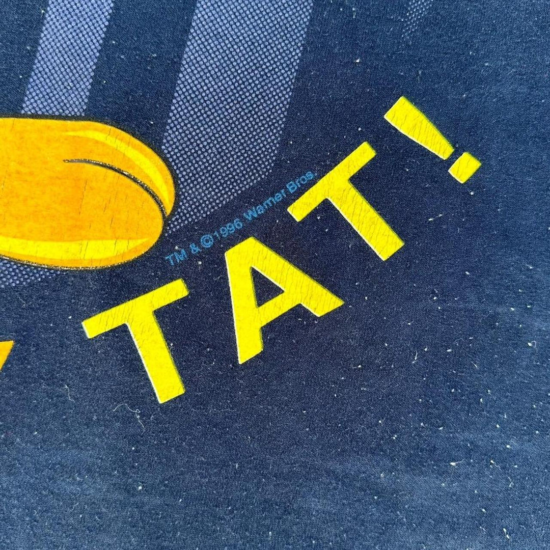 Camiseta vintage de pássaro tweety 1996 - grande