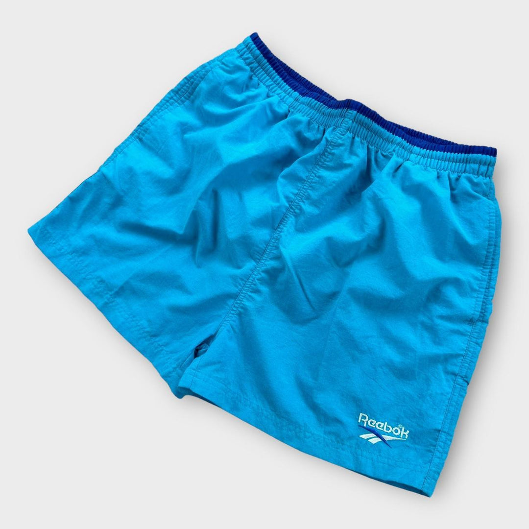 Shorts azul Reebok - pequeno (elástico com cordão)