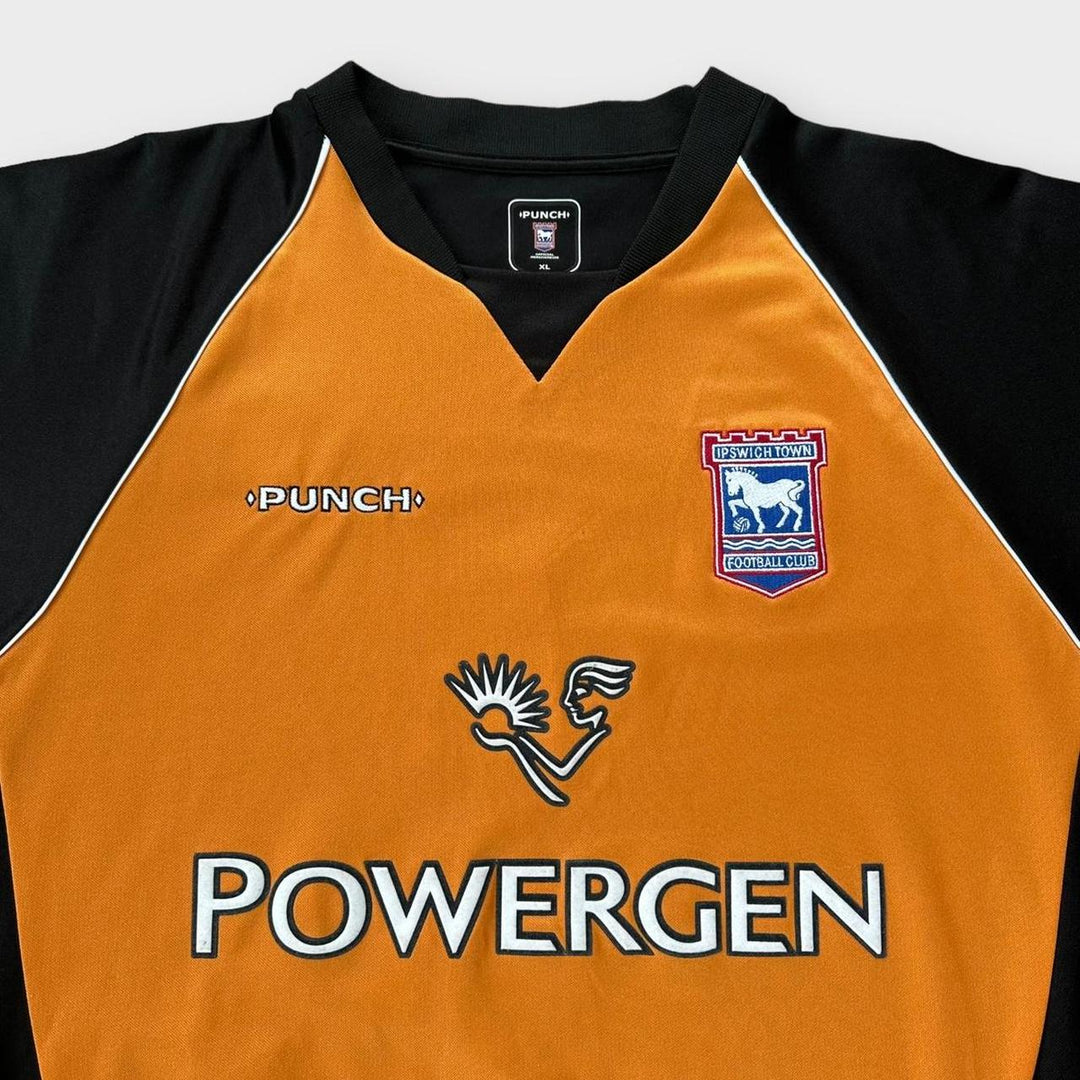 Camisa de futebol do Ipswich Town 2003/04 Top de goleiro - XL