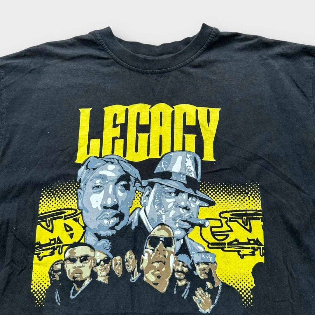 Camiseta estampada vintage Tupac & Biggie - XL