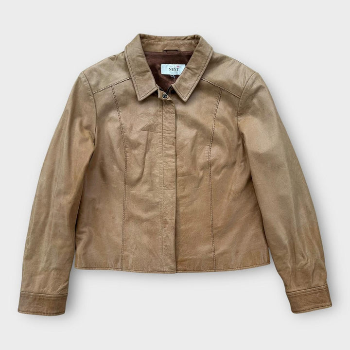 Jaqueta de couro Y2K Next - grande para mulher