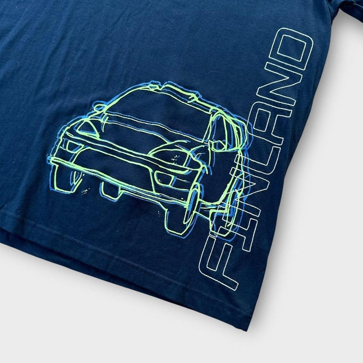 Camiseta vintage com estampa de rally Motor - XXXL