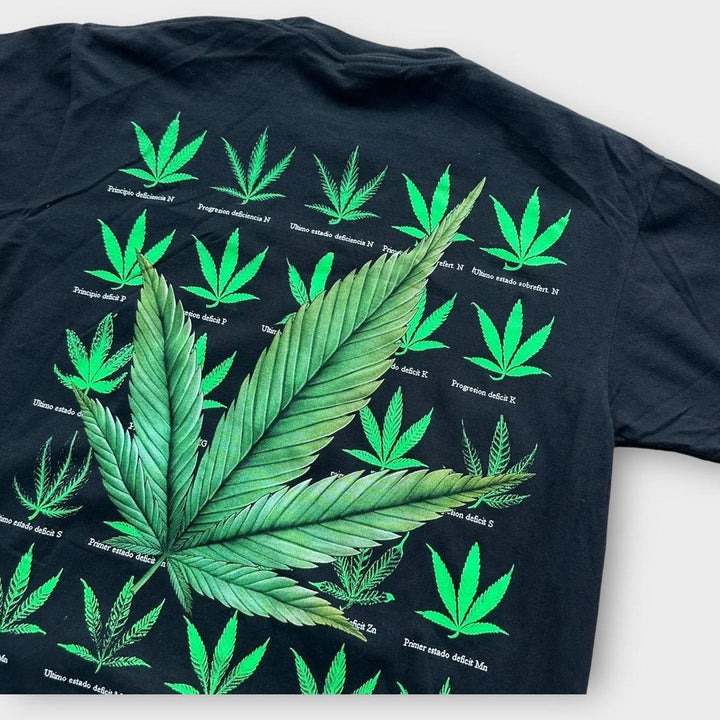 Camiseta gráfica Weed - grande