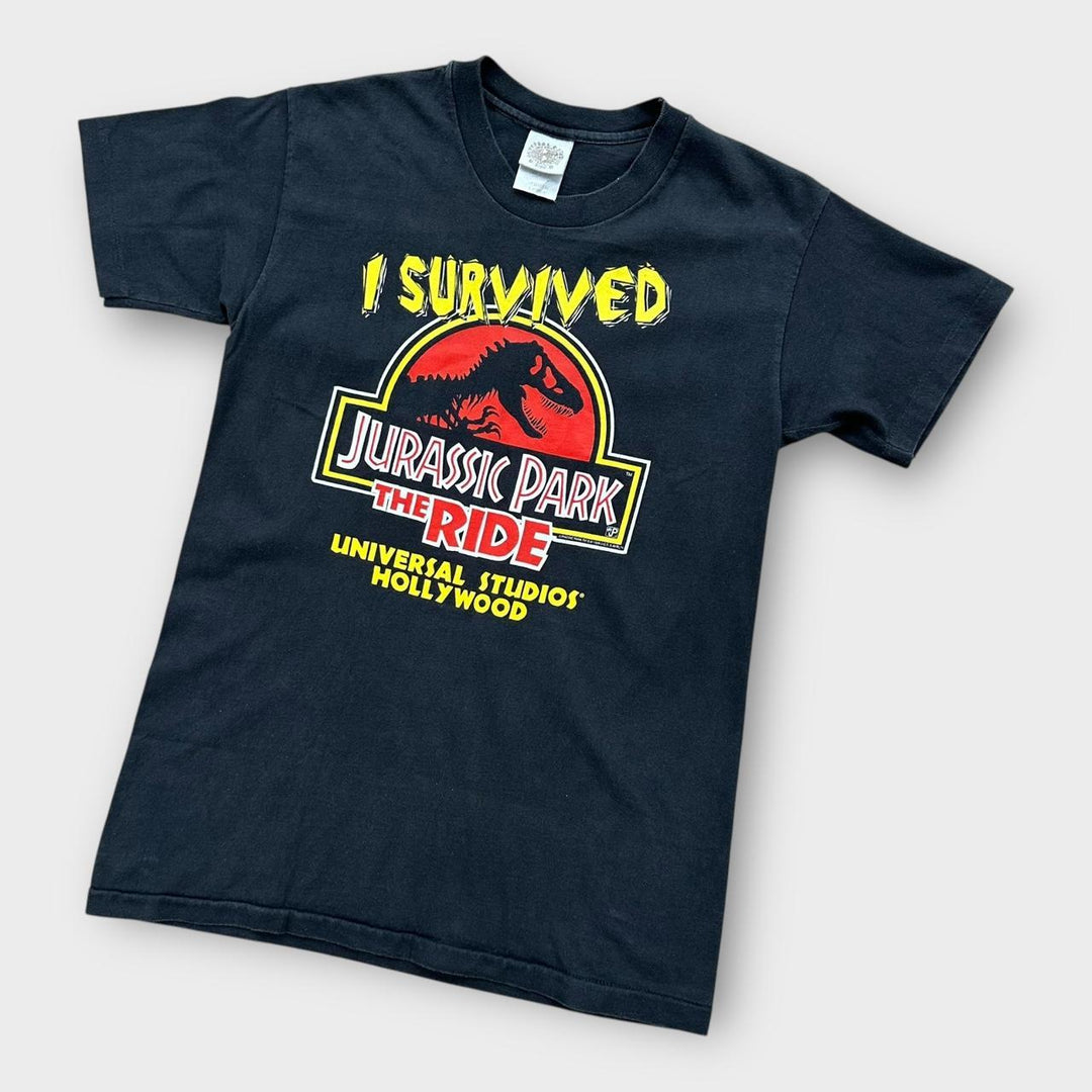 Camiseta Jurassic Park Vintage - juvenil grande (feminina pequena)