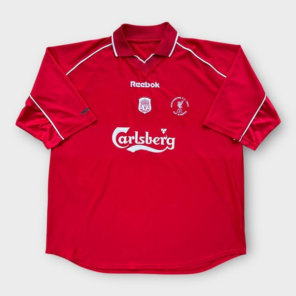 Camisa de futebol vintage do Liverpool - XXL