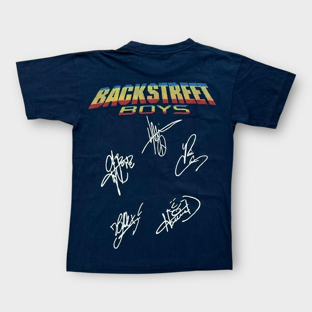 Camiseta vintage dos Backstreet Boys - média