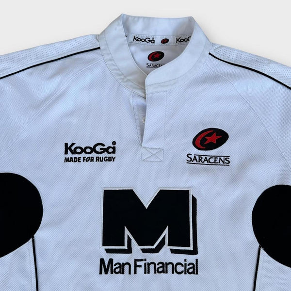Camisa vintage de rugby Saracens - grande