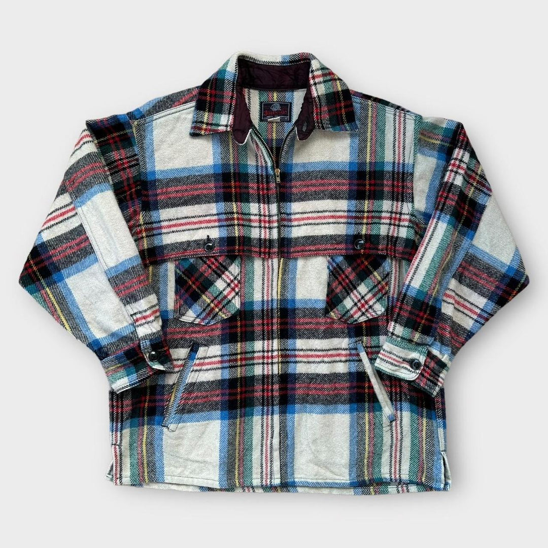Jaqueta de flanela de lã Johnson Woolen Mills - Grande