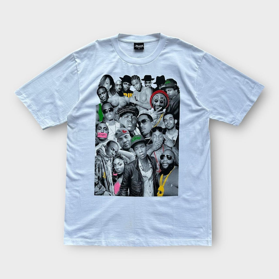 Camiseta gráfica Y2K Hip-hop - XL
