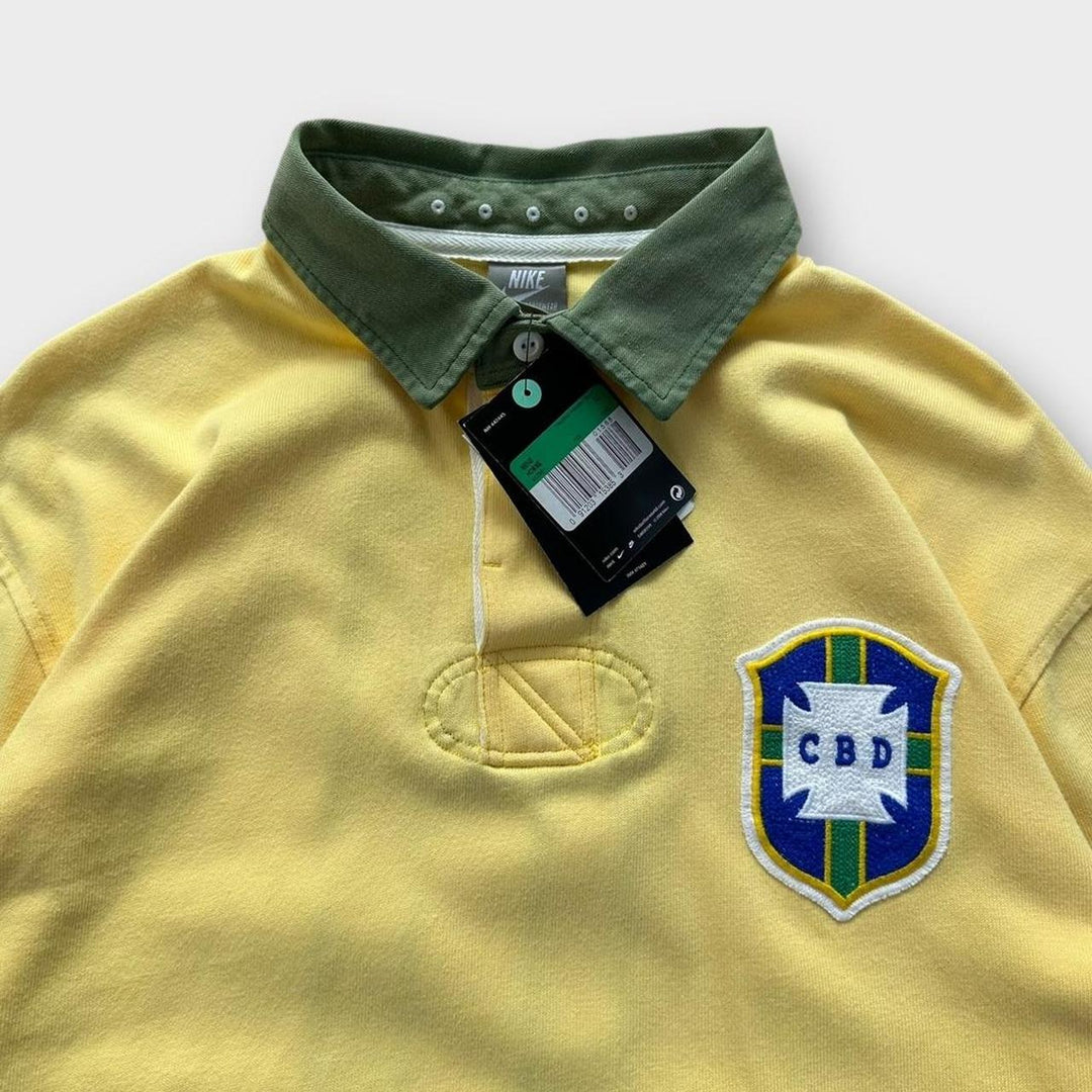Camisa vintage Nike Brasil de rugby - XL