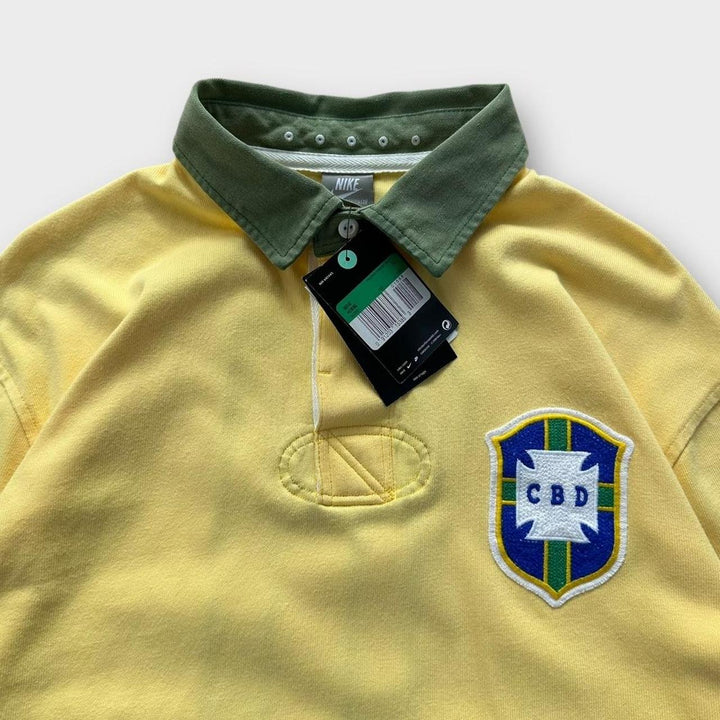 Camisa vintage Nike Brasil de rugby - XL