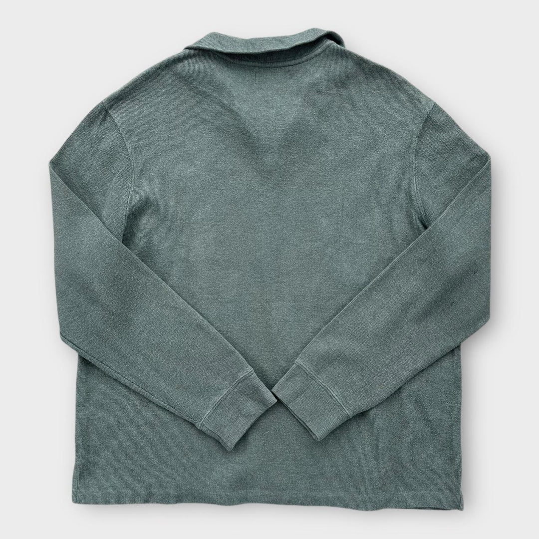 Polo Ralph Lauren Suéter com zíper de um quarto - XL