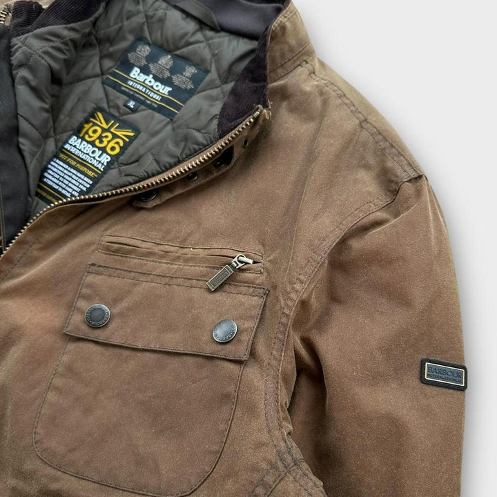 Jaqueta de cera internacional Barbour - XL