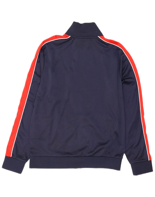 Fila Mens Graphic Tracksuit Top Jacket Médio Azul Marinho Colourblock