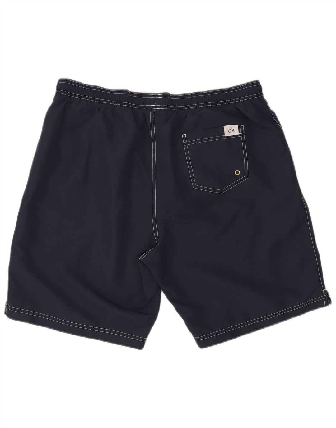 Shorts de natação masculino Calvin Klein XL azul marinho poliéster
