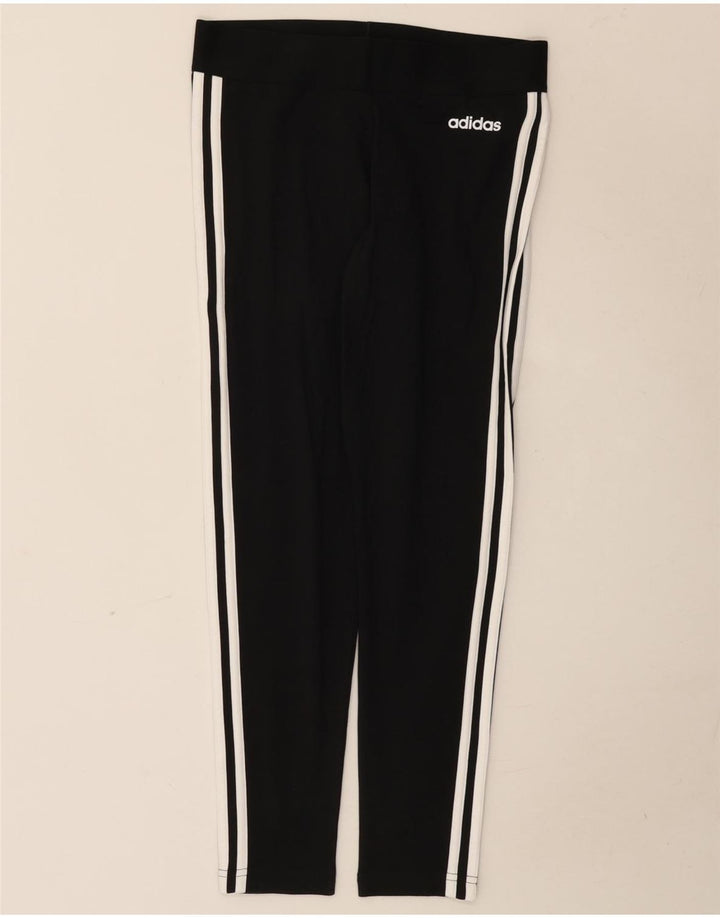 Leggings Adidas Femininas UK 12/14 Médio Algodão Preto