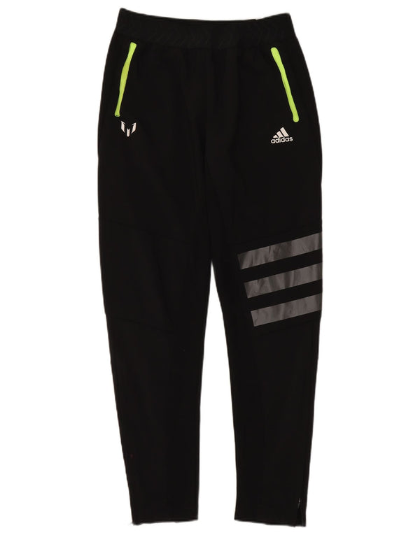 Calças de treino Adidas meninos 13-14 anos preto poliéster