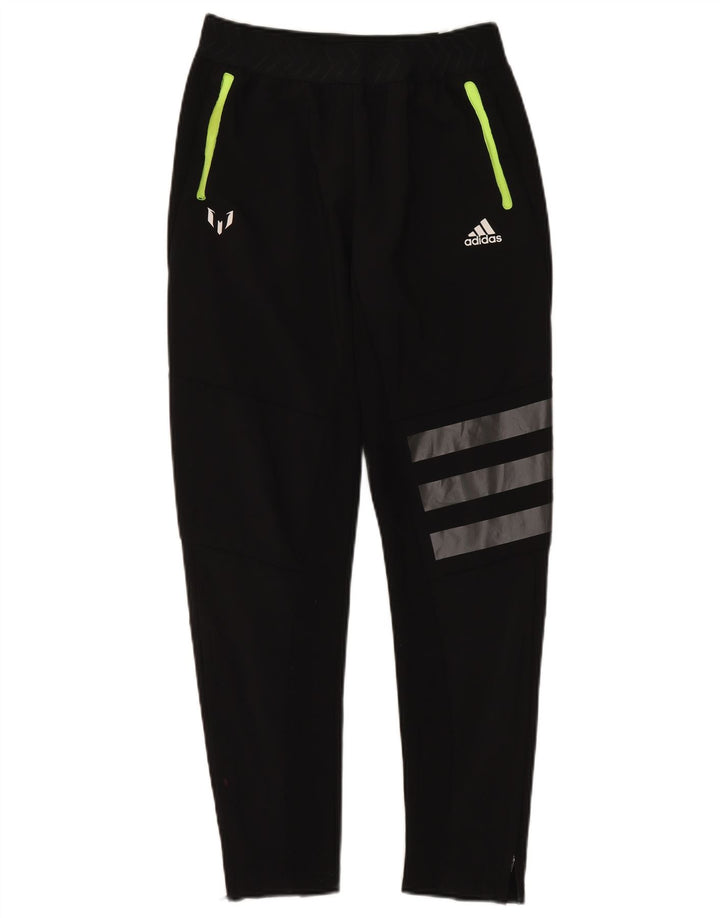 Calças de treino Adidas meninos 13-14 anos preto poliéster