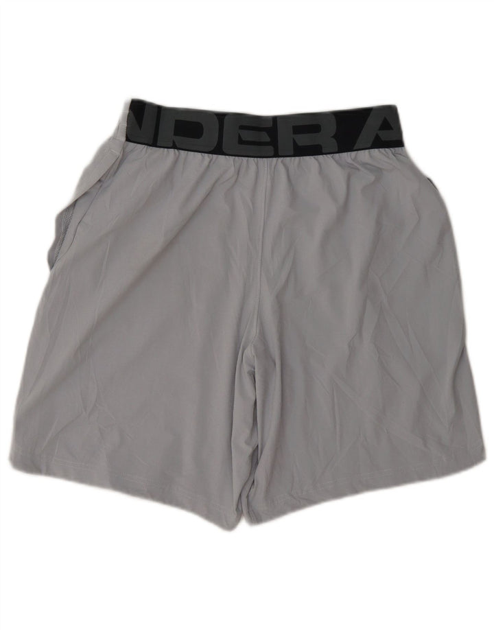 Under Armour Mens Graphic Sport Shorts Pequeno Cinza Colourblock Poliéster