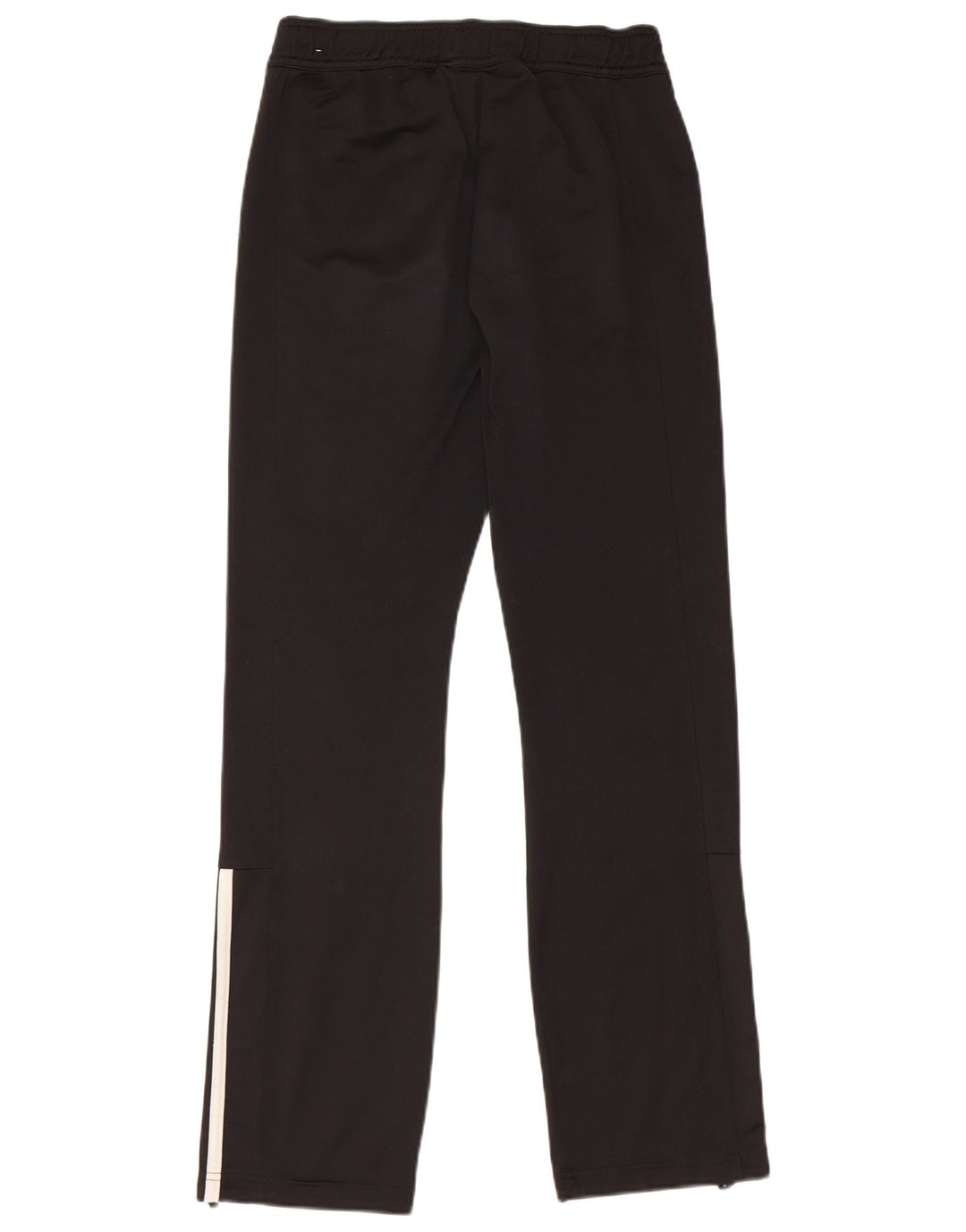 Calça de treino feminina Adidas UK 8/10 pequena poliéster preto