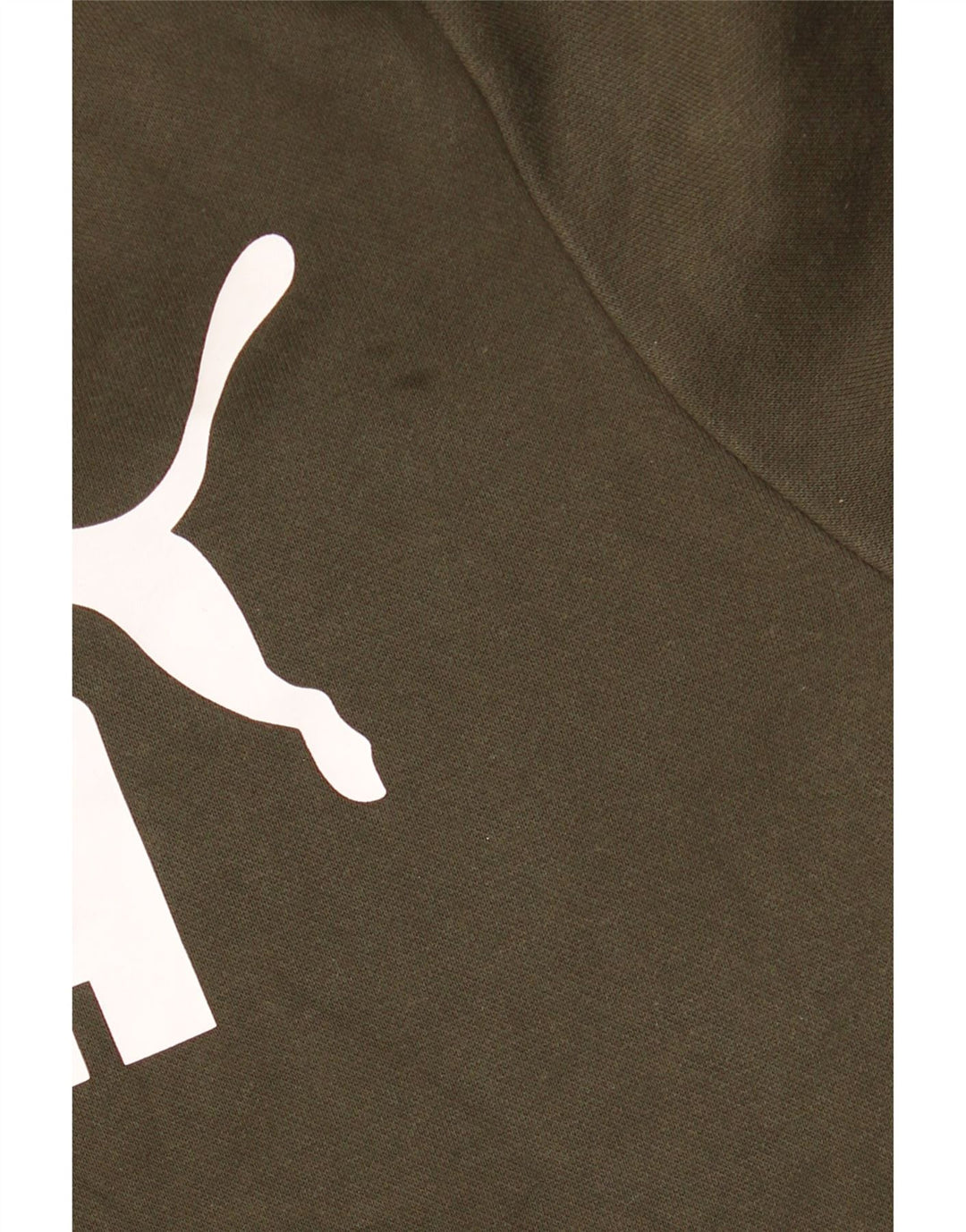 Puma masculino gráfico moletom com capuz XL algodão cáqui