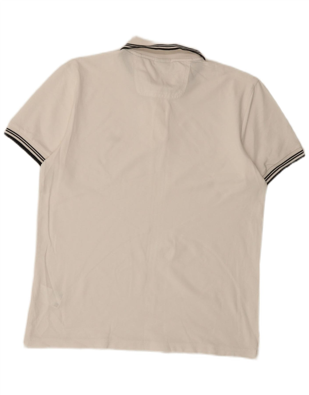 Camisa polo masculina Hugo Boss Slim Fit médio algodão branco