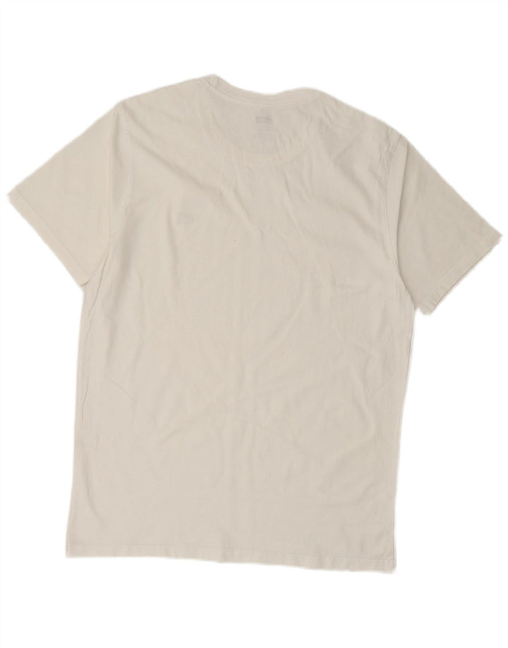 Camiseta masculina padrão LEVI'S Top médio branco