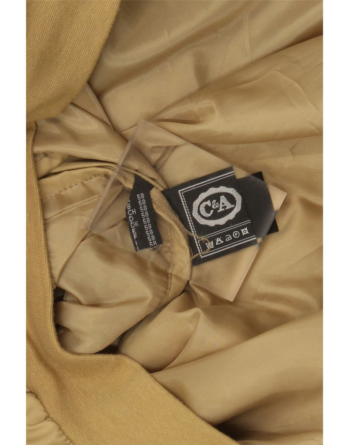 Jaqueta bomber masculina C&A IT 58 4XL poliéster bege