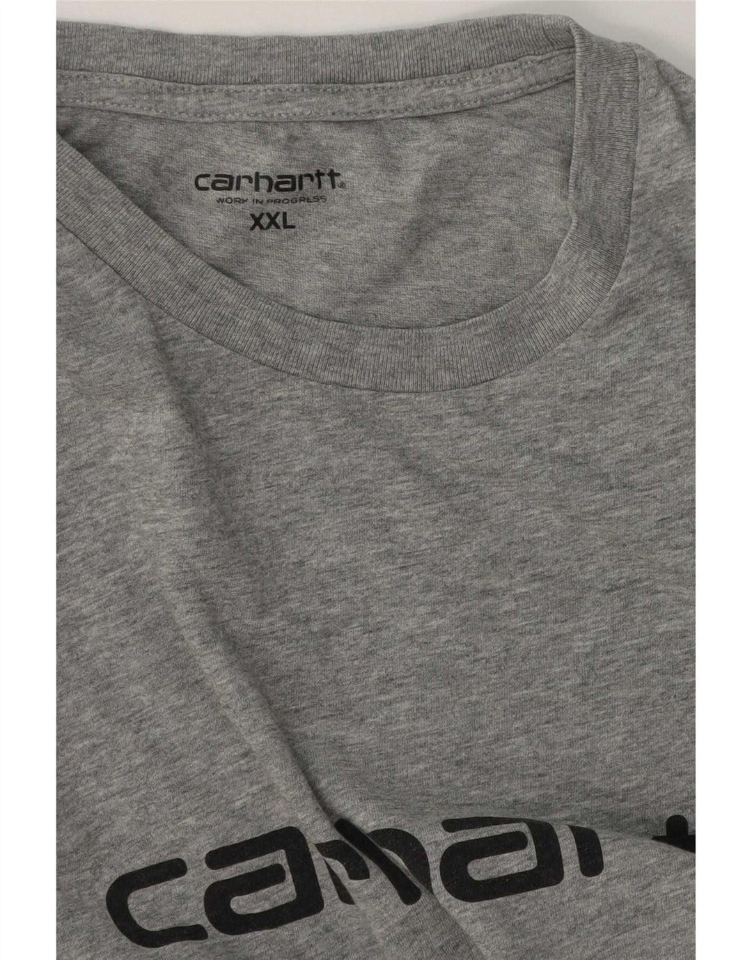 Camiseta gráfica masculina Carhartt Top 2XL cinza