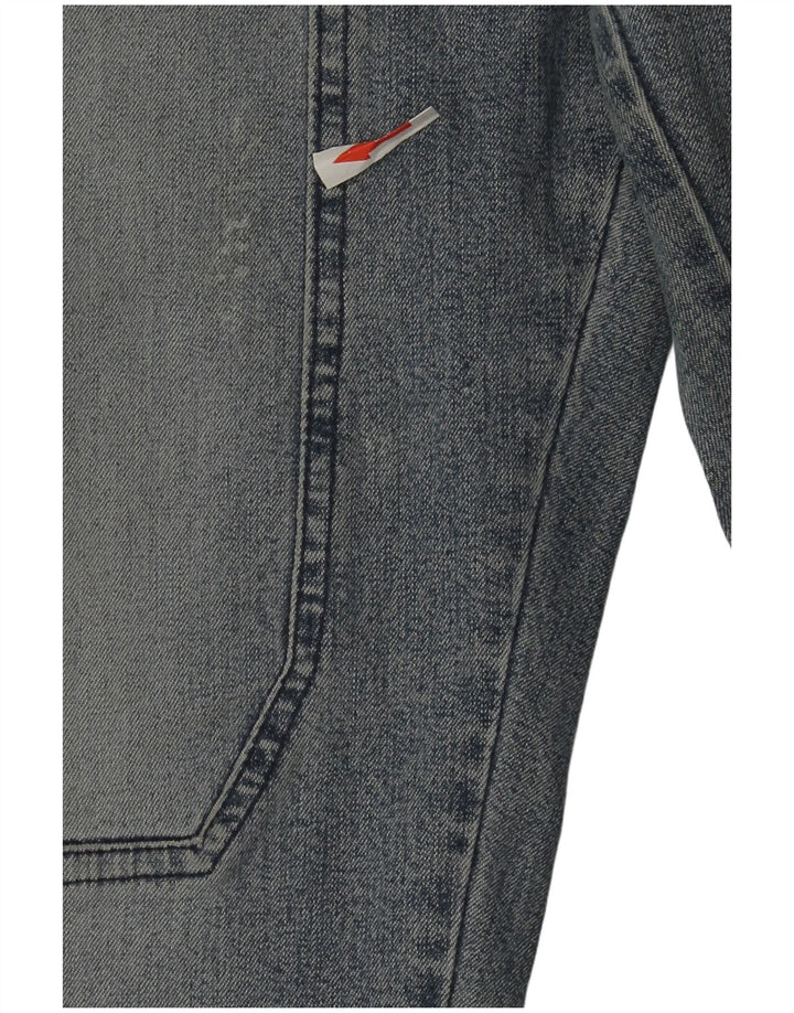 Jeans retos masculinos Jeckerson W34 L33 algodão azul