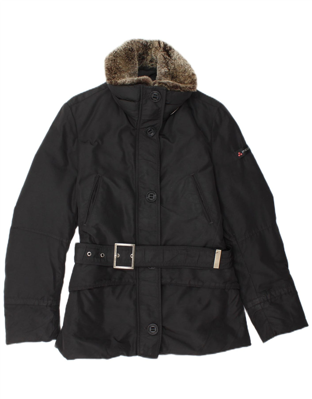 Jaqueta corta-vento feminina PEUTEREY IT 42 médio preto poliamida inverno