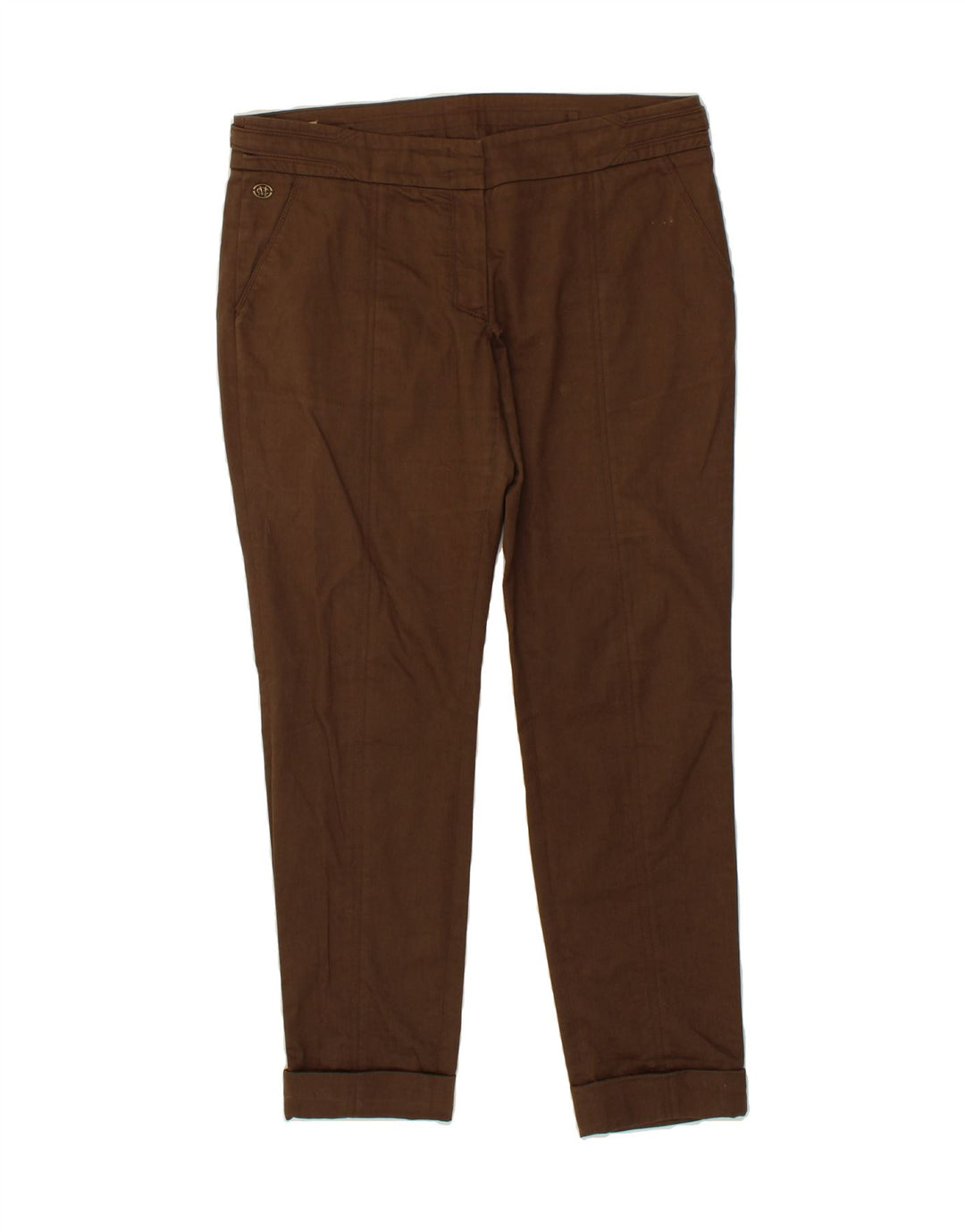 MARLBORO CLASSICS Womens Slim Chino Trousers W36 L31 Brown Cotton Vintage Marlboro Classics and Second-Hand Marlboro Classics from Messina Hembry 