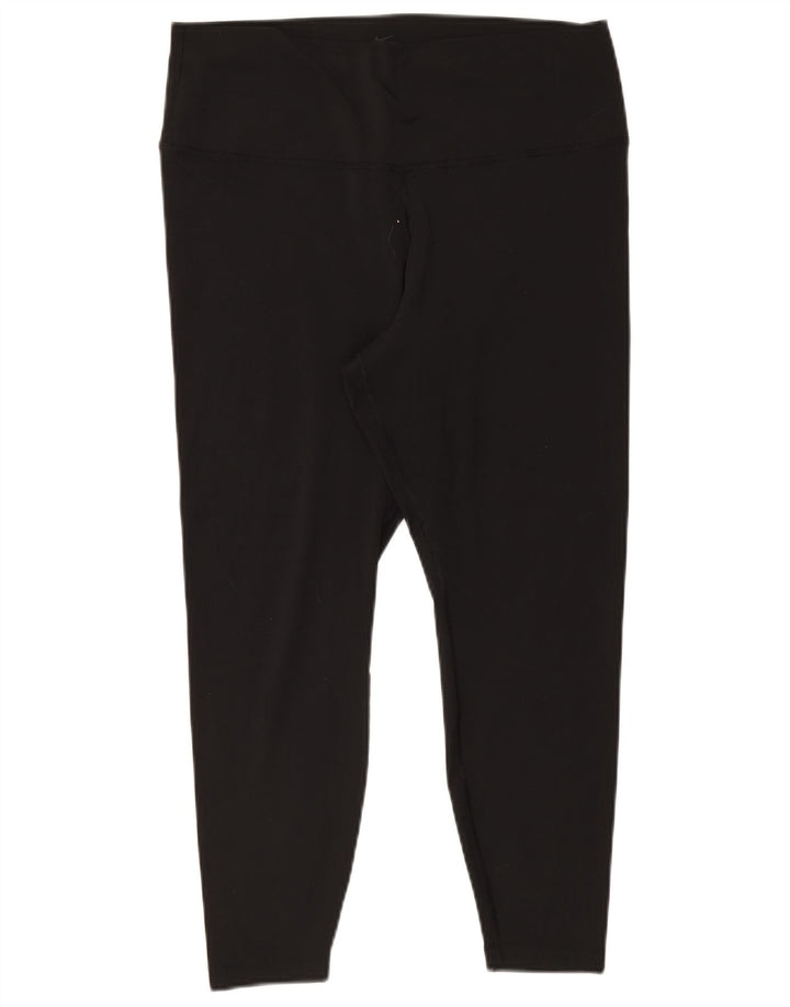 Leggings Nike Dri Fit Crop Feminino UK 18 XL Preto Poliéster