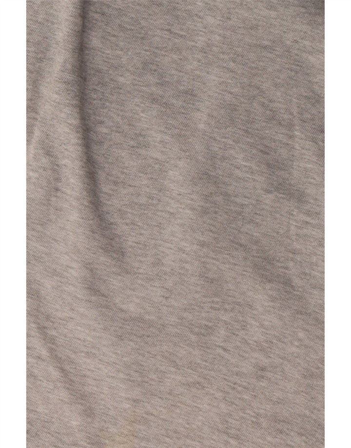 Shorts esportivos masculinos NIKE grandes de algodão manchado cinza