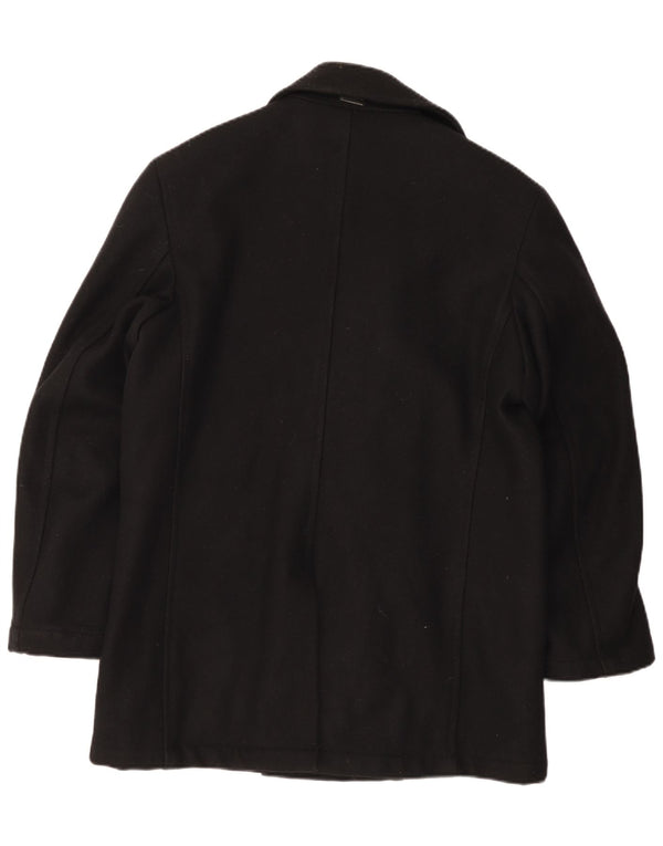 Casaco masculino com peito duplo Gas UK 40 grande preto