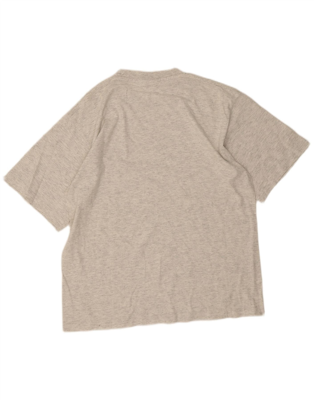 Camiseta masculina Champion grande cinza manchada
