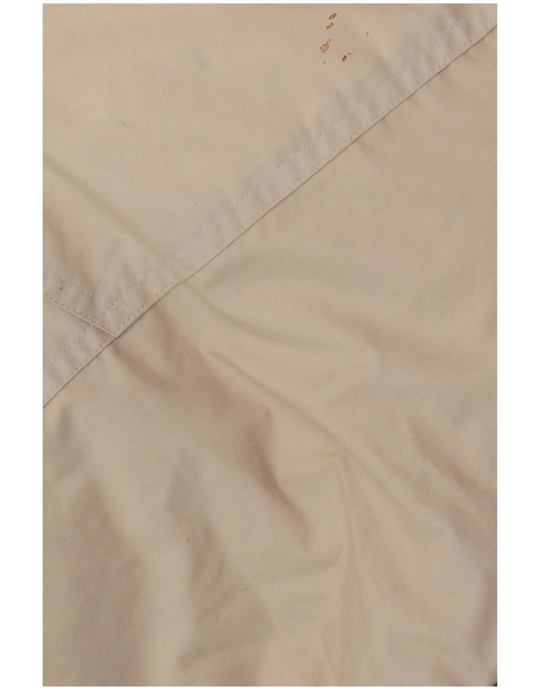 Casaco acolchoado masculino vintage UK 42 XL bege