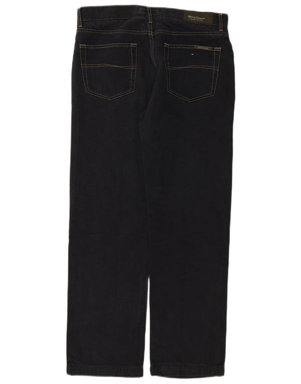 Calça jeans reta masculina Henry Cottons W34 L29 algodão azul marinho