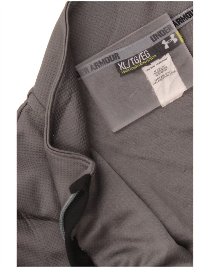 UNDER ARMOUR Masculino Jackson Graphic Tracksuit Top Jaqueta XL Cinza Colorblock