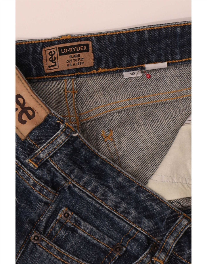 Lee Womens Ryder Flared Jeans US 10 Grande W30 L32 Azul marinho
