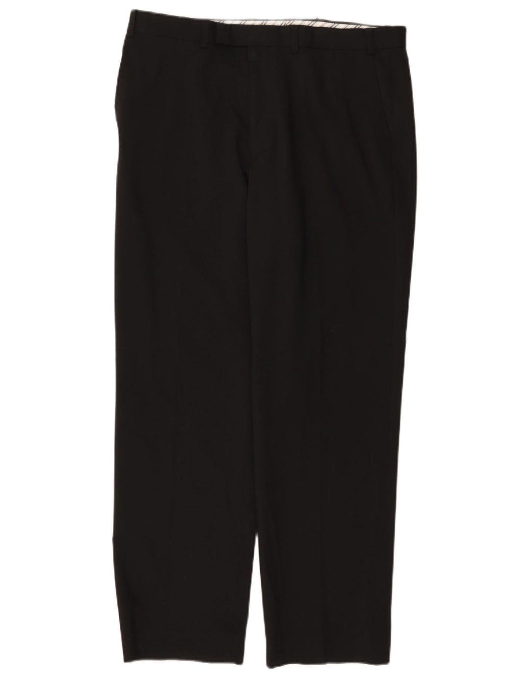 Calça masculina Marks & Spencer Autograph Straight Suit W36 L31 preta