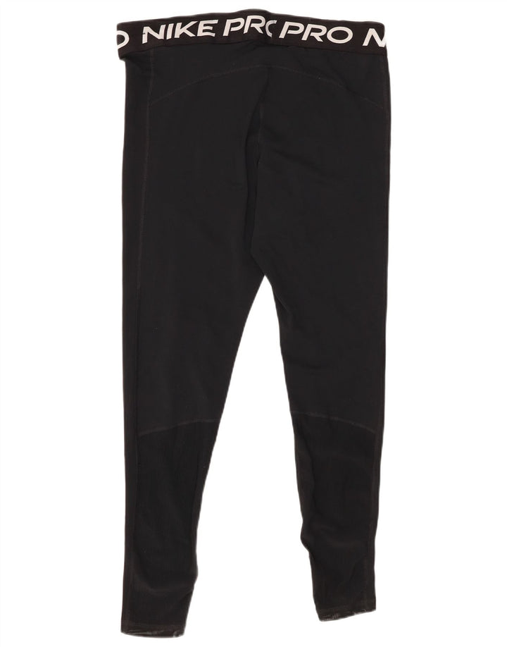 Leggings Nike Feminino UK 18 XL Preto Poliéster
